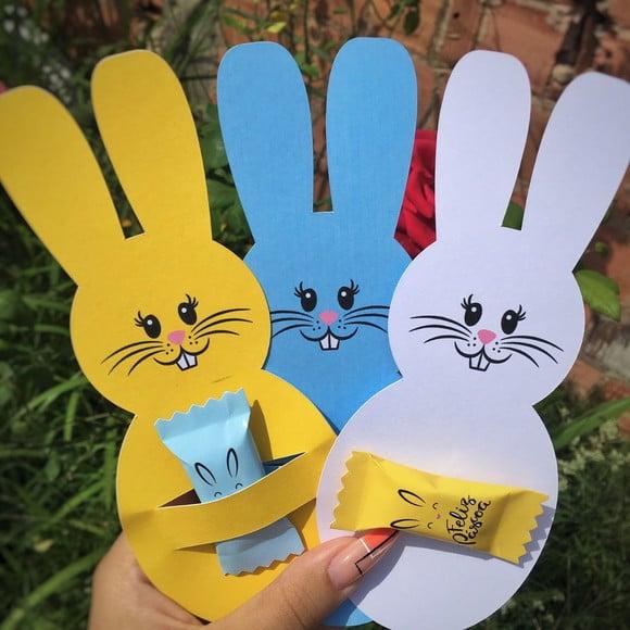 Card com Balinha- Páscoa