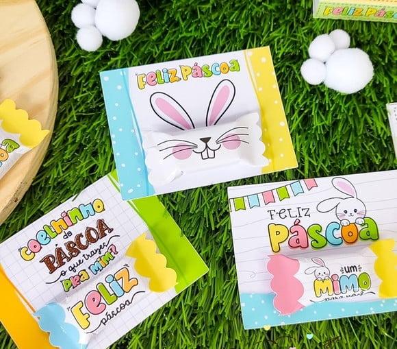 Card com Balinha- Páscoa
