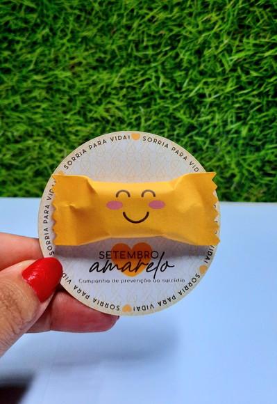 Card com Balinha- Setembro Amarelo