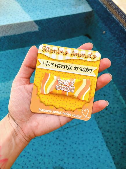 Card com Balinha- SETEMBRO AMARELO