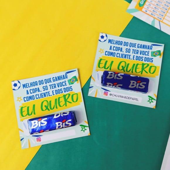 Card com Bis- Copa do Mundo