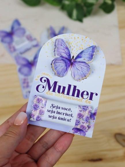 Card com Bis- Dia da Mulher