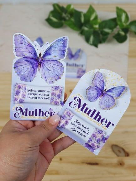 Card com Bis- Dia da Mulher