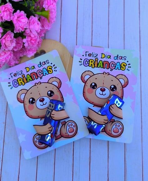 Card com Bis- Dia das Crianças