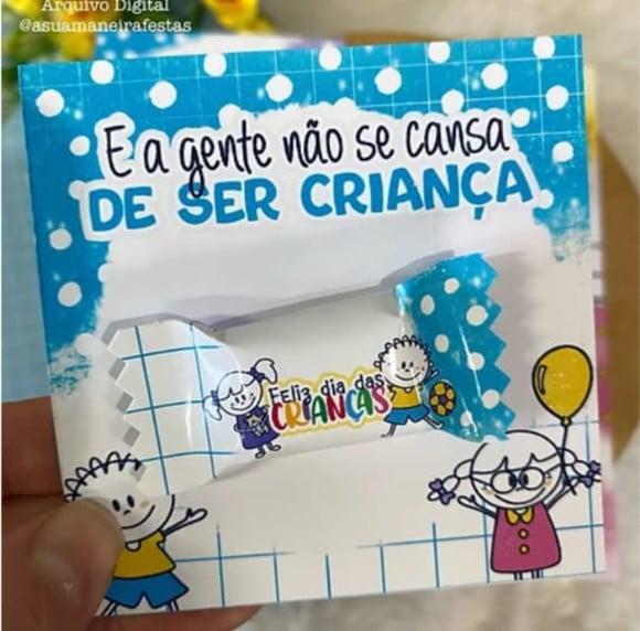 Card com Bis- Dia das Crianças