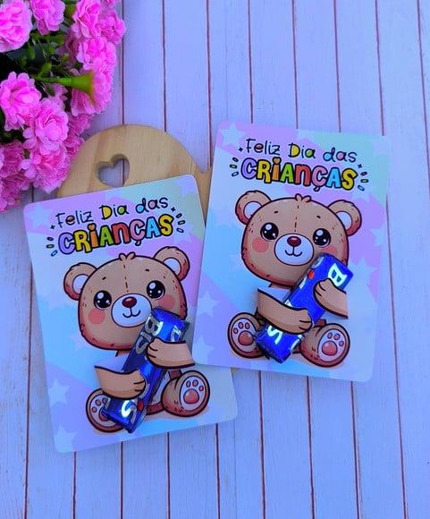 Card com Bis- Dia das Crianças