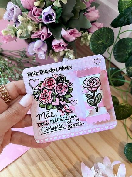 Card com Bis- Dia das Mães