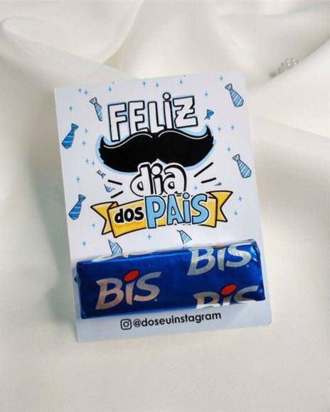 Card com Bis- Dia dos Pais