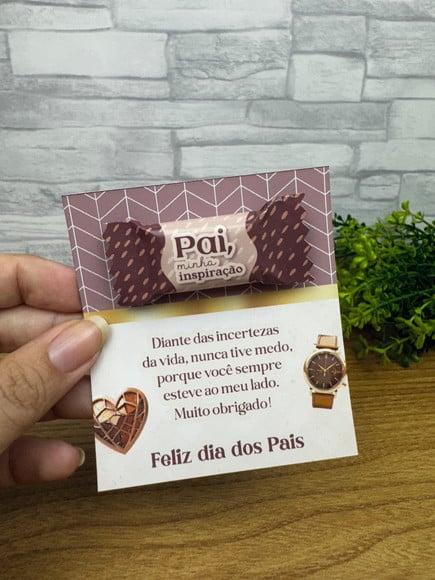 Card com Bis- Dia dos Pais