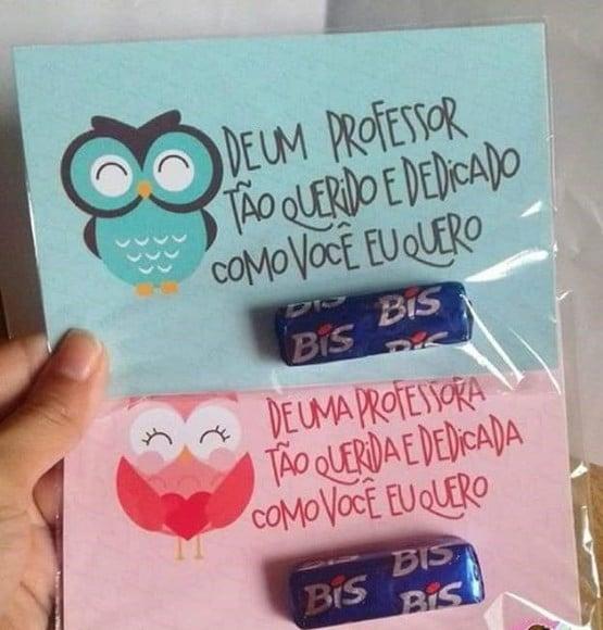 Card Com Bis- Dia Dos Professores