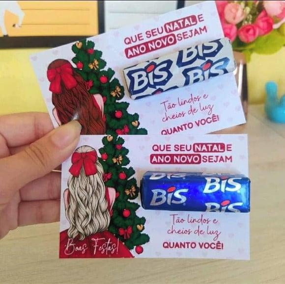 Card com Bis- Natal