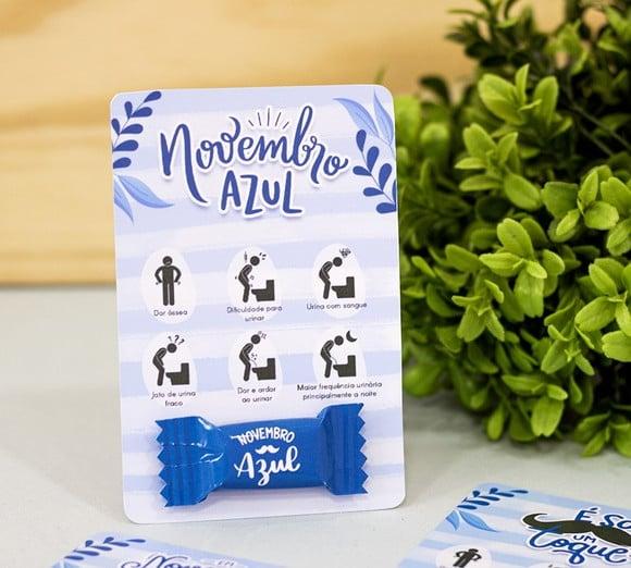 Card com Bis- Novembro Azul