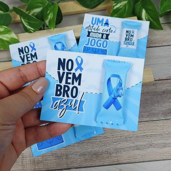 Card com Bis- Novembro Azul