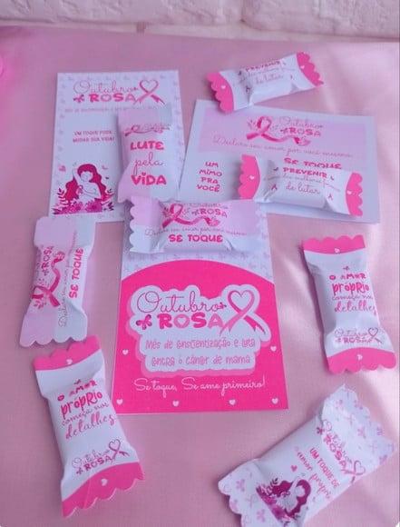 Card com Bis- Outubro Rosa