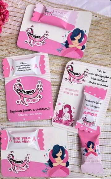 Card com Bis- Outubro Rosa