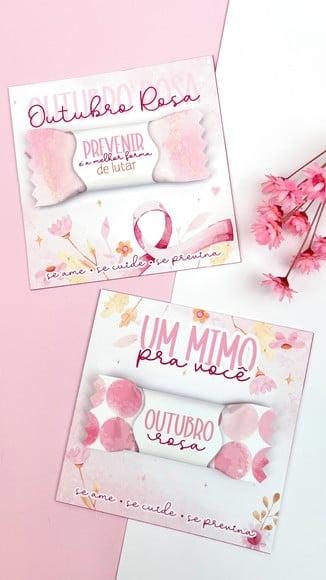 Card com Bis- Outubro Rosa