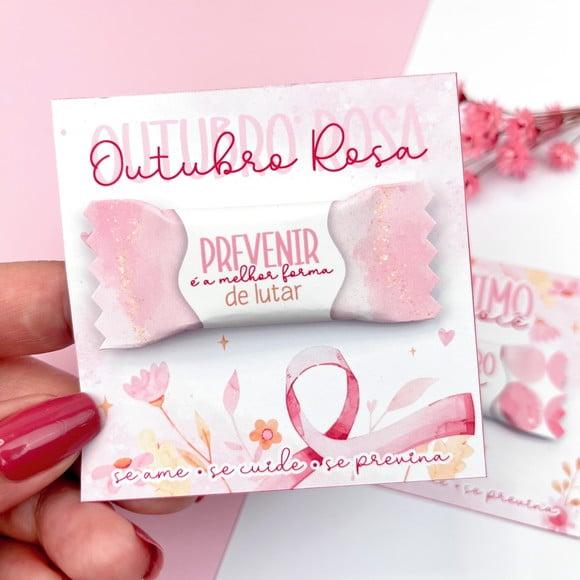 Card com Bis- Outubro Rosa