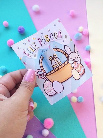Card com Bis- Páscoa