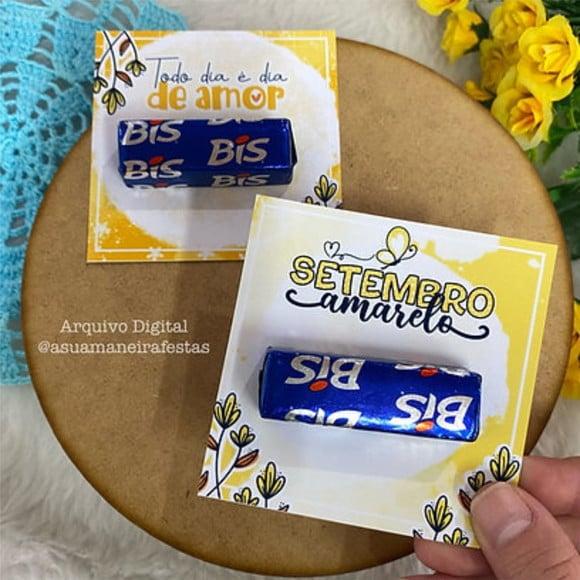 Card com Bis- Setembro Amarelo