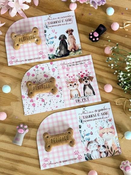 Card com Biscoitinho Pet- Dia das Mães
