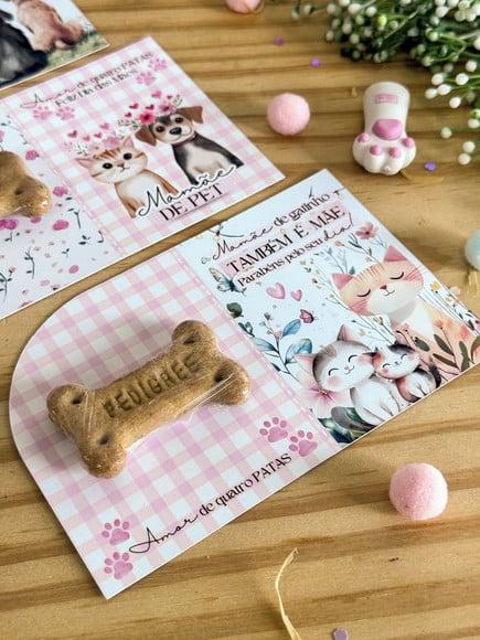 Card com Biscoitinho Pet- Dia das Mães