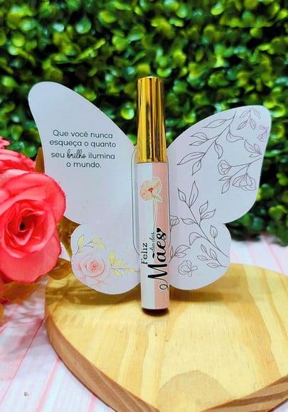 Card com Brilho Labial- Dia das Mães