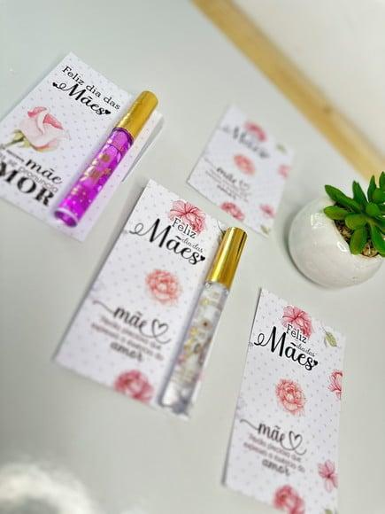 Card com Brilho Labial- Dia das Mães