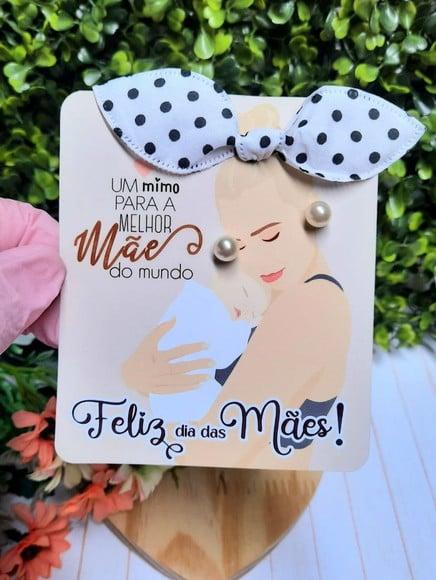 Card com Brinco e Xuxinha- Dia das Mães