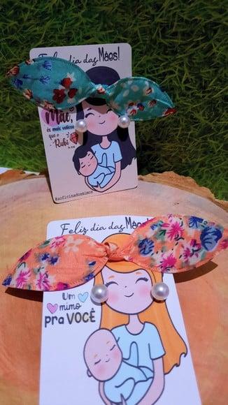 Card com Brinco e Xuxinha- Dia das Mães