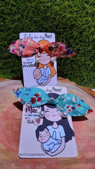 Card com Brinco e Xuxinha- Dia das Mães