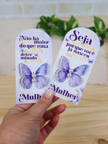 Card com Brinco- Dia da Mulher