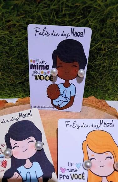 Card com Brinco- Dia das Mães