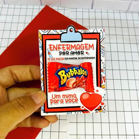 Card com Bubbaloo- Enfermagem