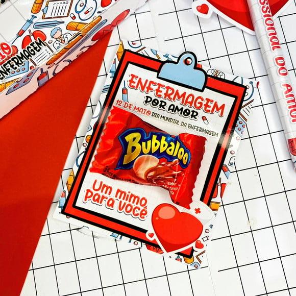 Card com Bubbaloo- Enfermagem