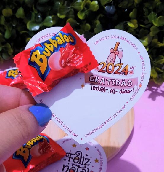 Card com Bubbaloo- Natal