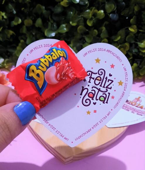 Card com Bubbaloo- Natal