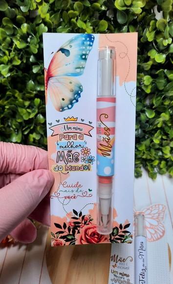 Card com Caneta Óleo Hidratante para Cutícula- Dia das Mães