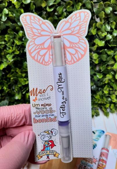 Card com Caneta Óleo Hidratante para Cutícula- Dia das Mães