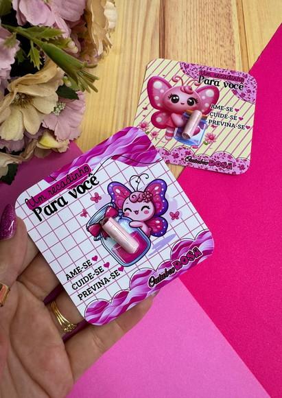 Card com Cápsula Frase- Outubro Rosa