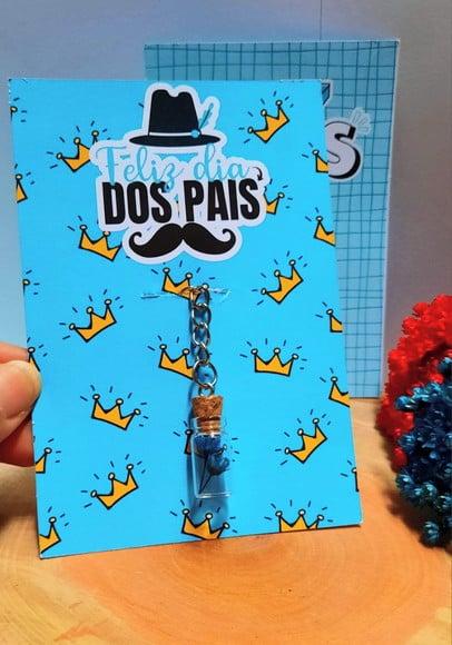Card com Chaveirinho- Dia dos Pais