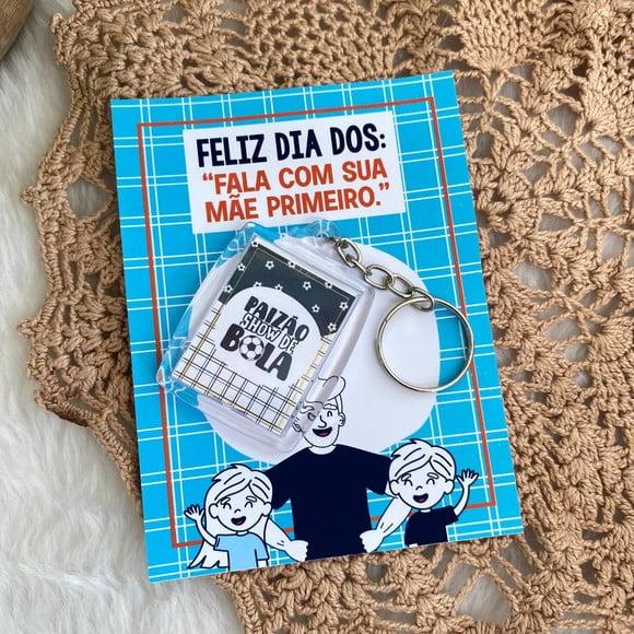 Card com Chaveirinho- Dia dos Pais