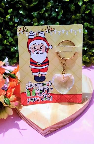Card com Chaveirinho- Natal