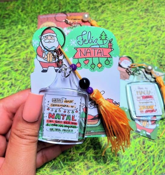 Card com Chaveirinho- Mimo Natal