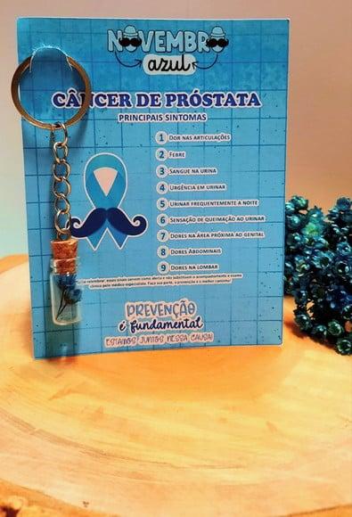 Card com Chaveirinho- Novembro Azul