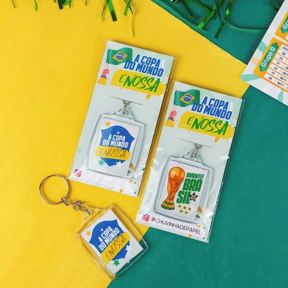 Card com Chaveiro- Copa do Mundo