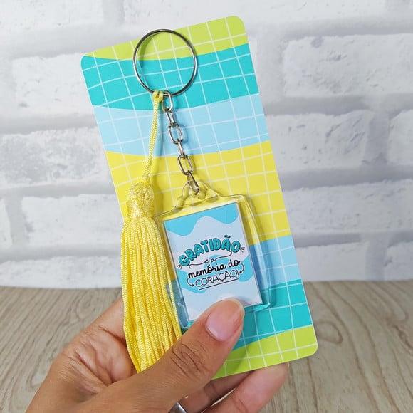 Card com Chaveiro- Mimo Cliente