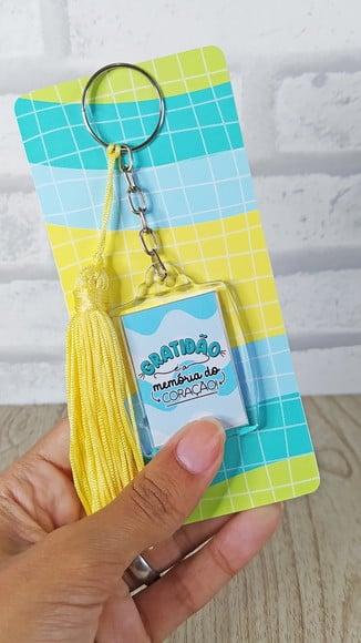 Card com Chaveiro- Mimo Cliente