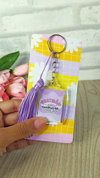 Card com Chaveiro- Mimo Cliente