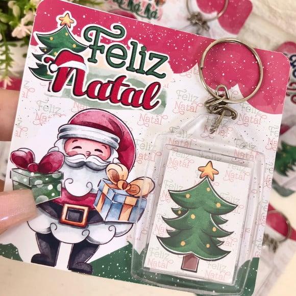 Card com Chaveiro- Natal
