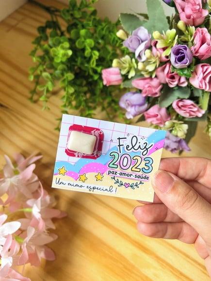 Card com Chiclete- Ano Novo